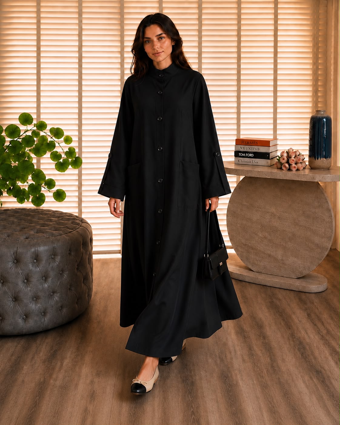 VOGUE ABAYA BLACK