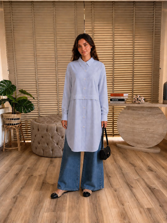 COMFORT SHIRT DARK BLUE