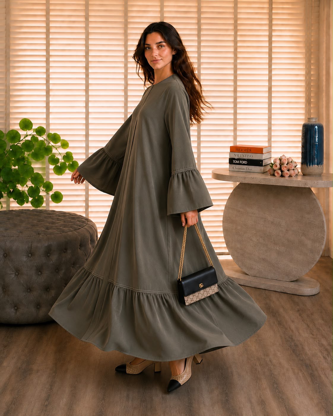 AHU ABAYA GREEN