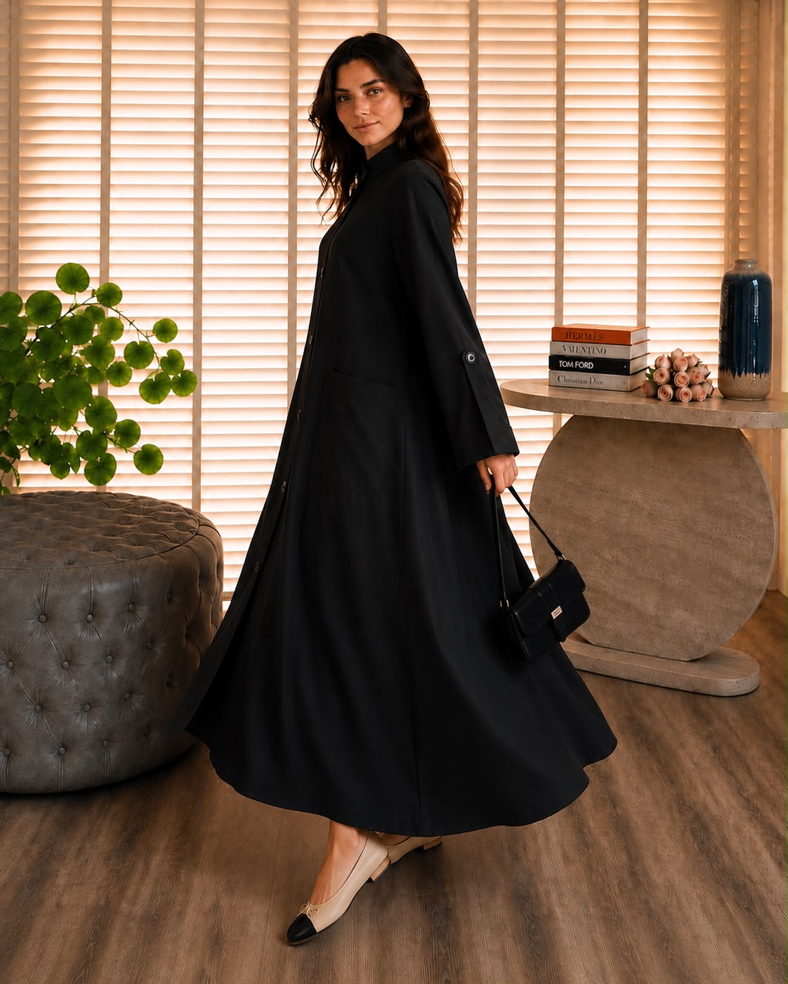 VOGUE ABAYA BLACK