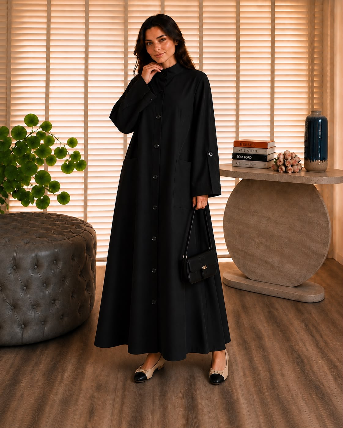 VOGUE ABAYA BLACK