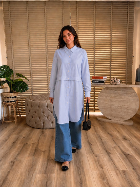 COMFORT SHIRT DARK BLUE
