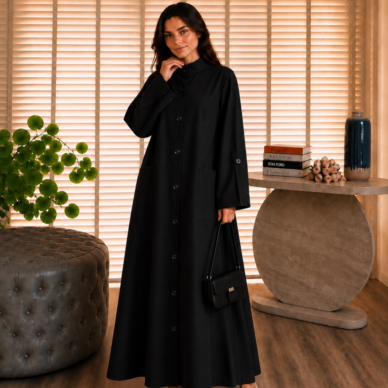 VOGUE ABAYA BLACK